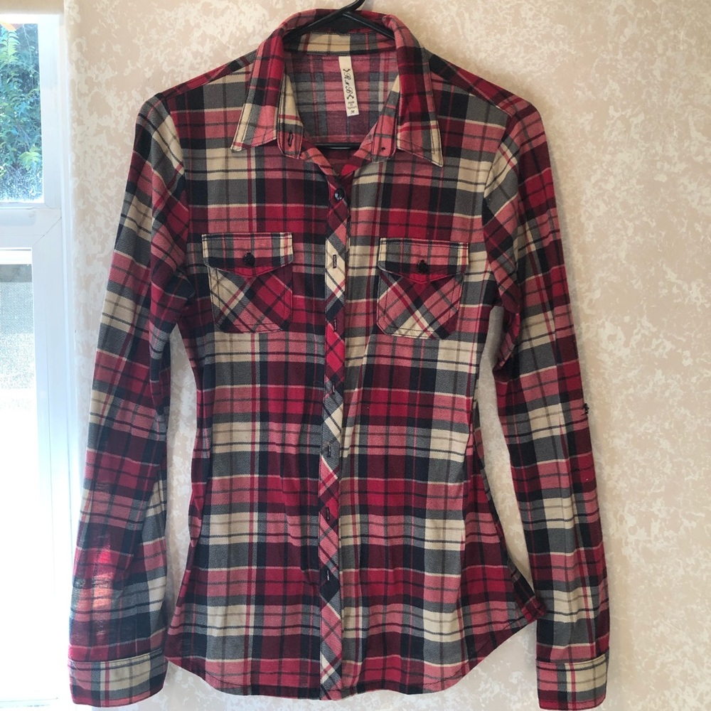 Cute button up flannel